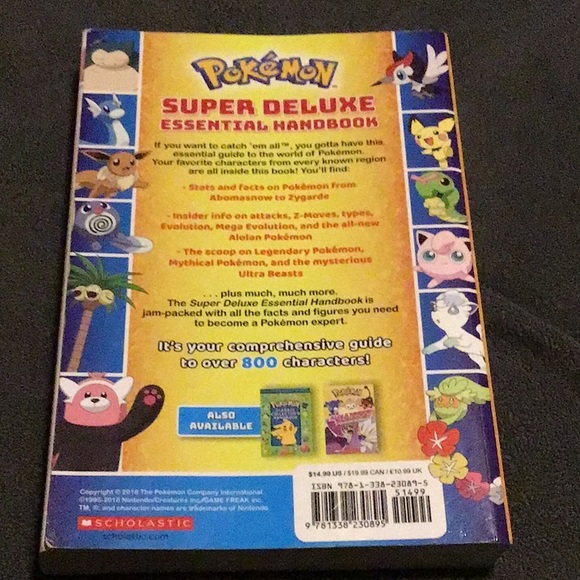 Pokémon: Super Deluxe Essential Handbook - Picture 2 of 2